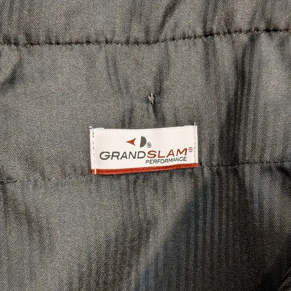 Grand Slam Performance Men's Golf Shorts 40 Waist Gray Bermuda Athleisure - Picture 7 of 8